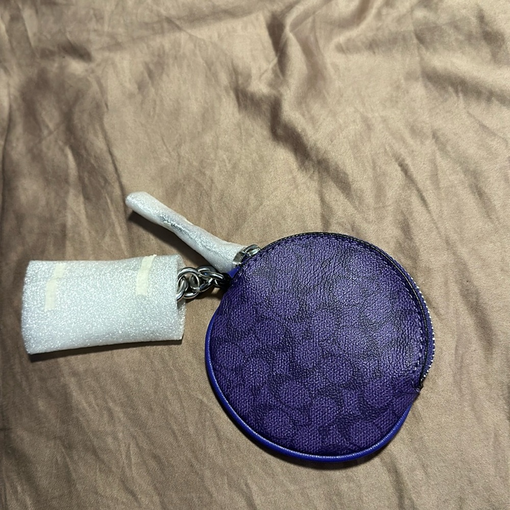 NWT Coach coin purse